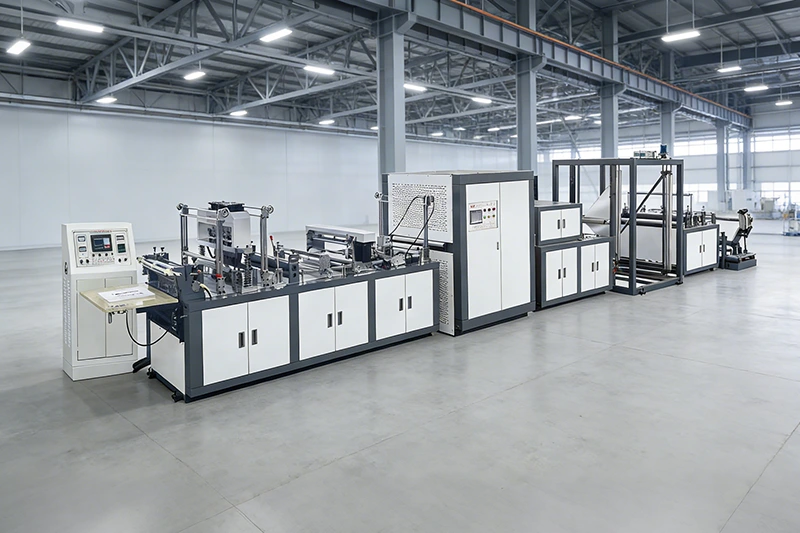 Apa karakteristik mesin nggawe tas nonwoven?