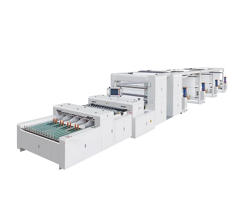 Otomatis High-Precision Slitting Lan Crosscutting Machine