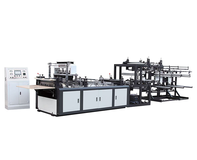 Kanthi otomatis kacepetan dhuwur non-dirajut Mesin Zipper Bag